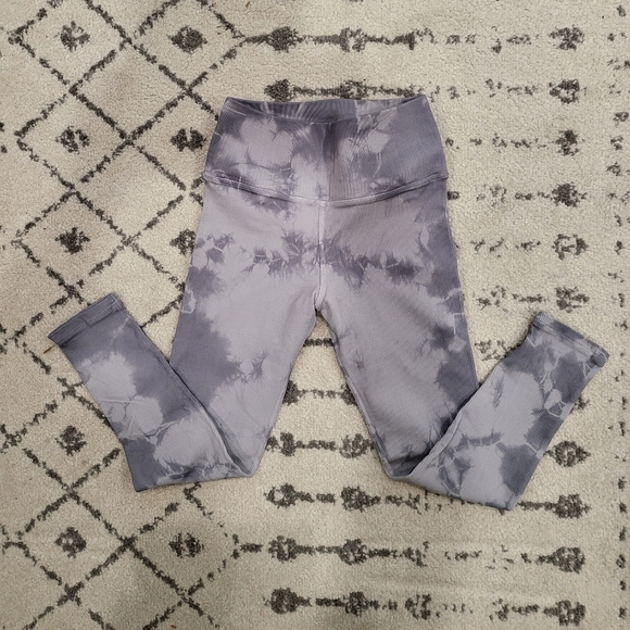 AVOCADO HAZE RENEE 7/8 RIB LEGGING - Picture 3 of 3